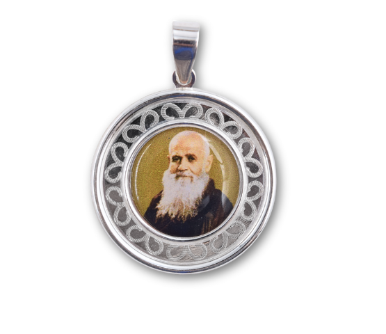 MEDALLA REDONDA PLATA